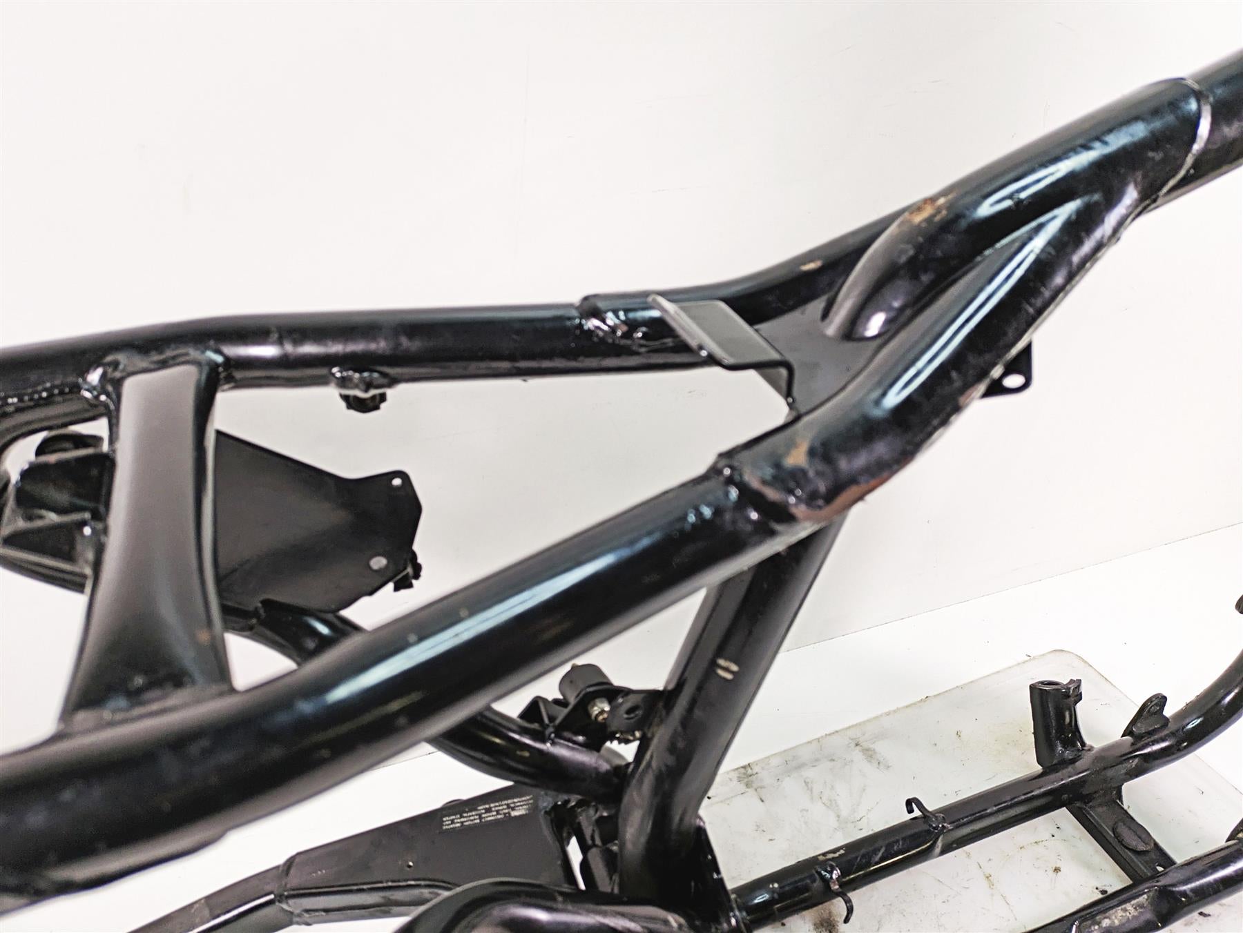 1986 Harley Sportster XLH 883 Straight Main Frame Chassis & Swingarm With Clean Texas Title 47150-86A {{ shop.shopifyCountryName }} - Mototech271