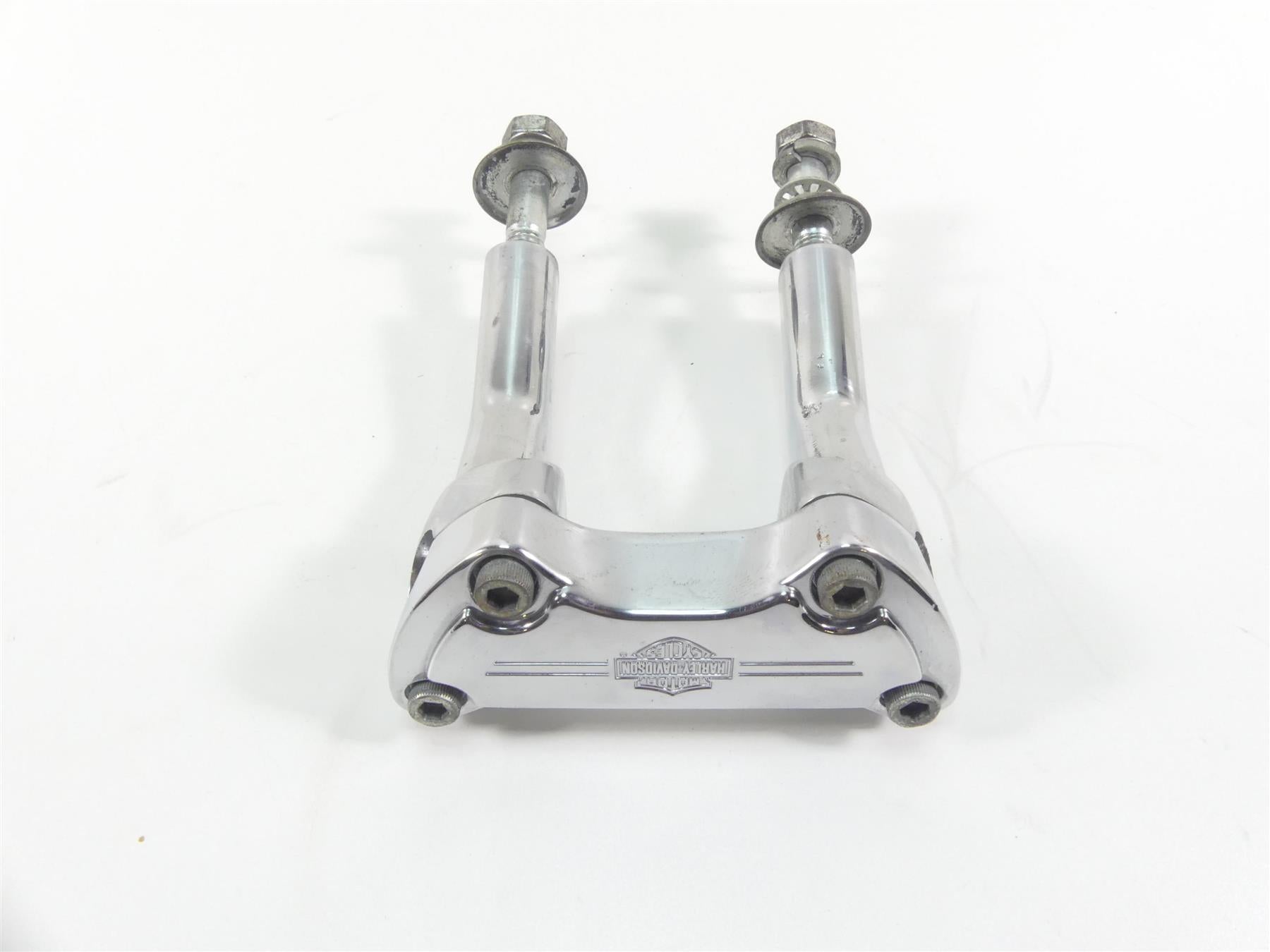 1999 Harley Dyna FXDL Low Rider Handlebar 4.5" Riser Holder Clamps 56119-77A {{ shop.shopifyCountryName }} - Mototech271