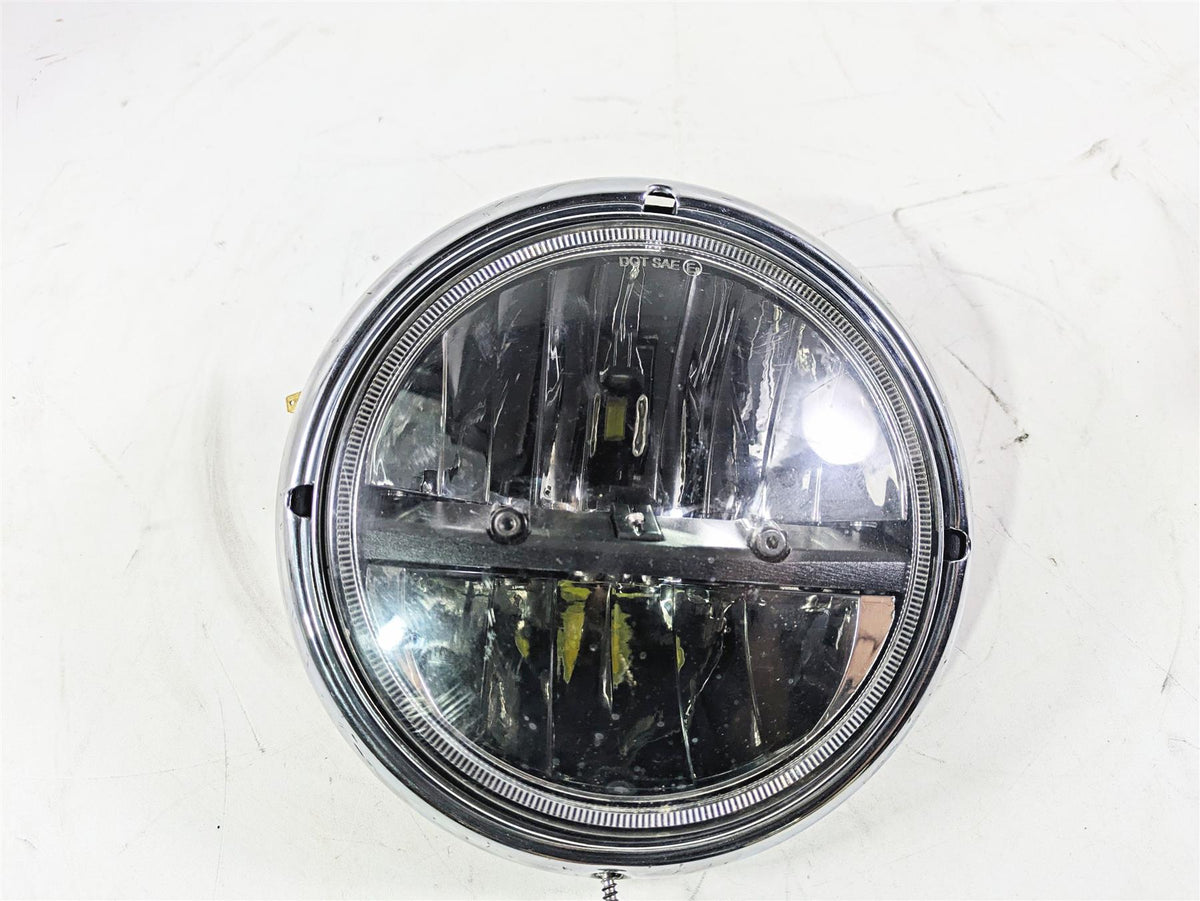 1996 Harley Touring FLHTCUI Electra Glide Led Headlight Head Lamp -Tested {{ shop.shopifyCountryName }} - Mototech271