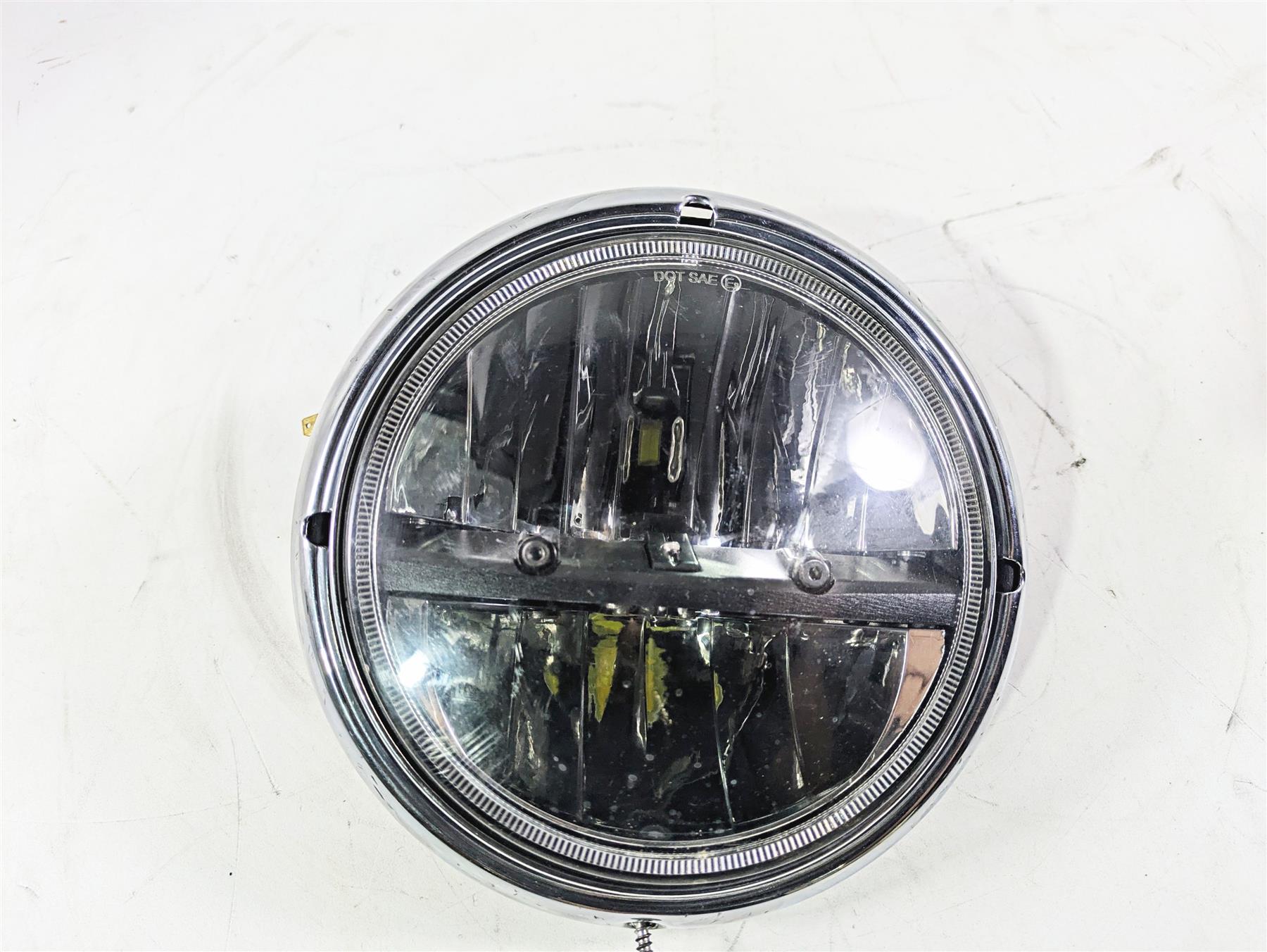 1996 Harley Touring FLHTCUI Electra Glide Led Headlight Head Lamp -Tested {{ shop.shopifyCountryName }} - Mototech271