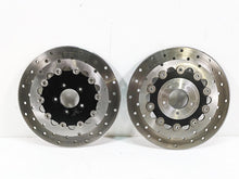 Load image into Gallery viewer, 2009 Harley Dyna FXDFSE CVO Fat Bob Sunstar Front Brake Rotor Set 46778-09A
