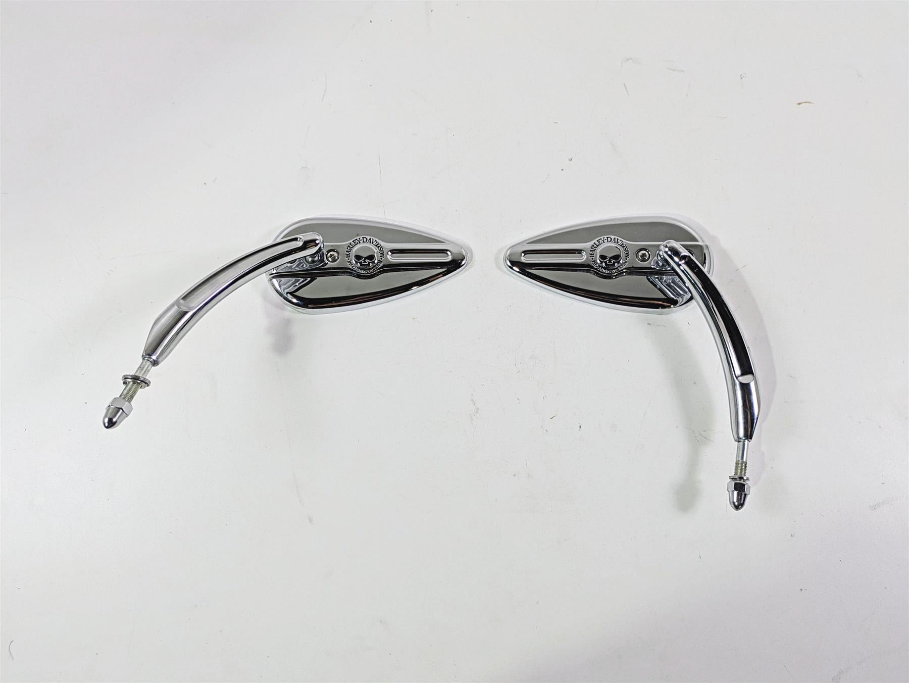 2004 Harley Softail FXSTDI Deuce Willie G  Teardrop Chrome Mirror 56000394