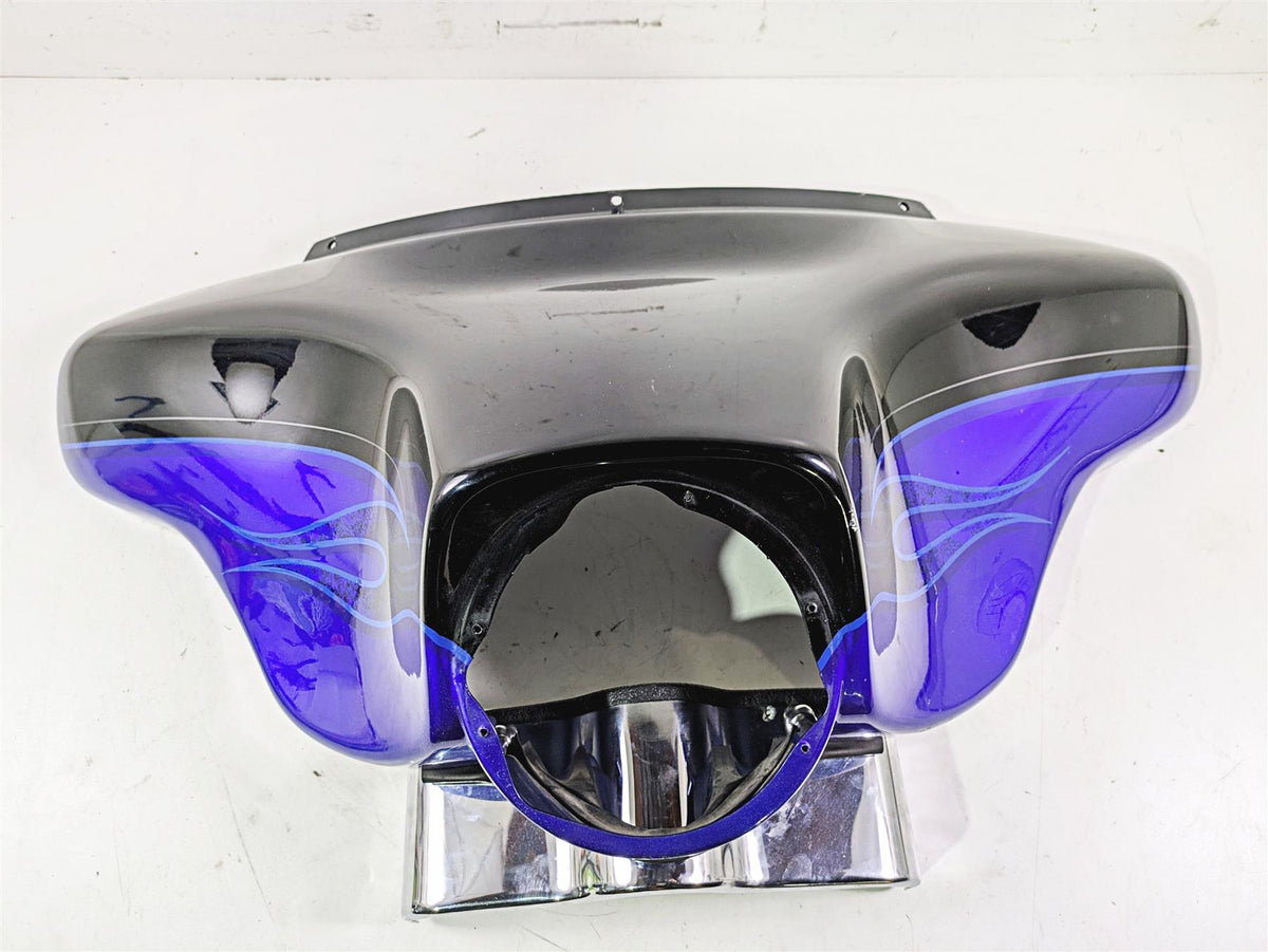 2011 Harley Touring FLHTCUSE CVO E-Glide Front Outer Fairing Blue 58503-05A {{ shop.shopifyCountryName }} - Mototech271