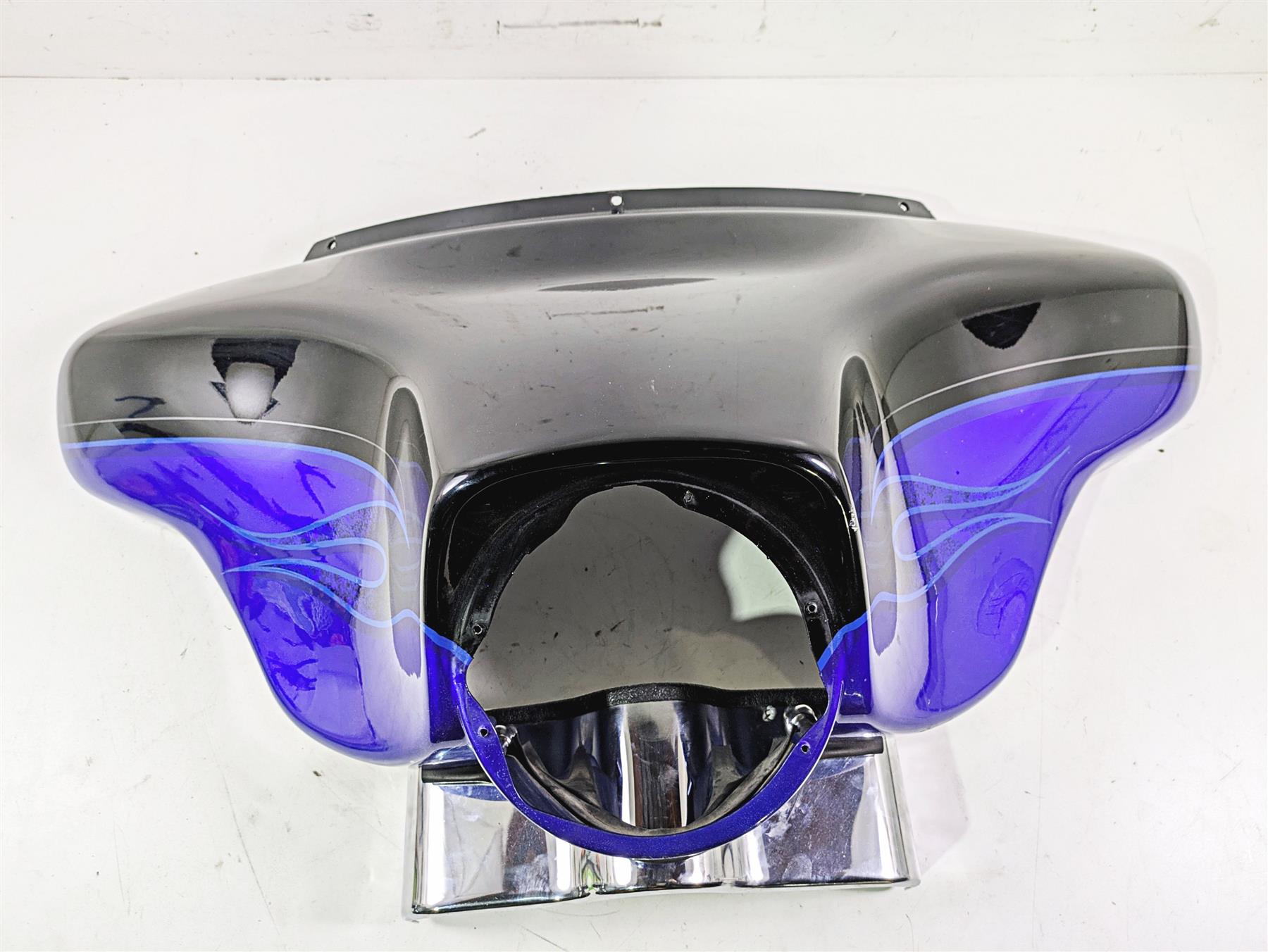 2011 Harley Touring FLHTCUSE CVO E-Glide Front Outer Fairing Blue 58503-05A {{ shop.shopifyCountryName }} - Mototech271