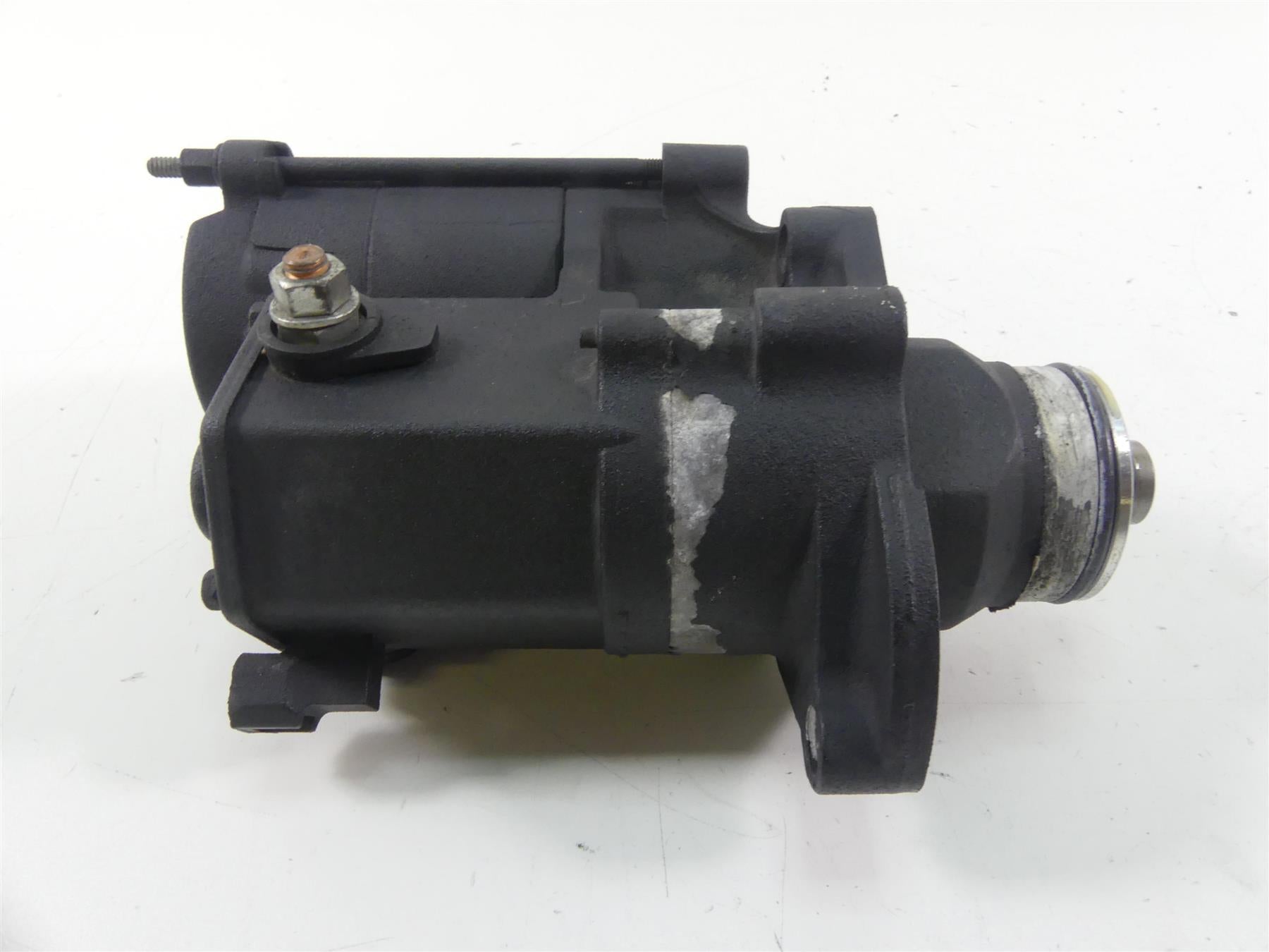 2008 Harley FXCWC Softail Rocker C Engine Starter Motor 31618-06A {{ shop.shopifyCountryName }} - Mototech271