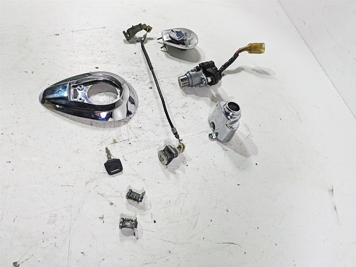 1998 Honda GL1500 Valkyrie Tour Ignition Switch Key Lock Set 35010-MZ0-700 {{ shop.shopifyCountryName }} - Mototech271