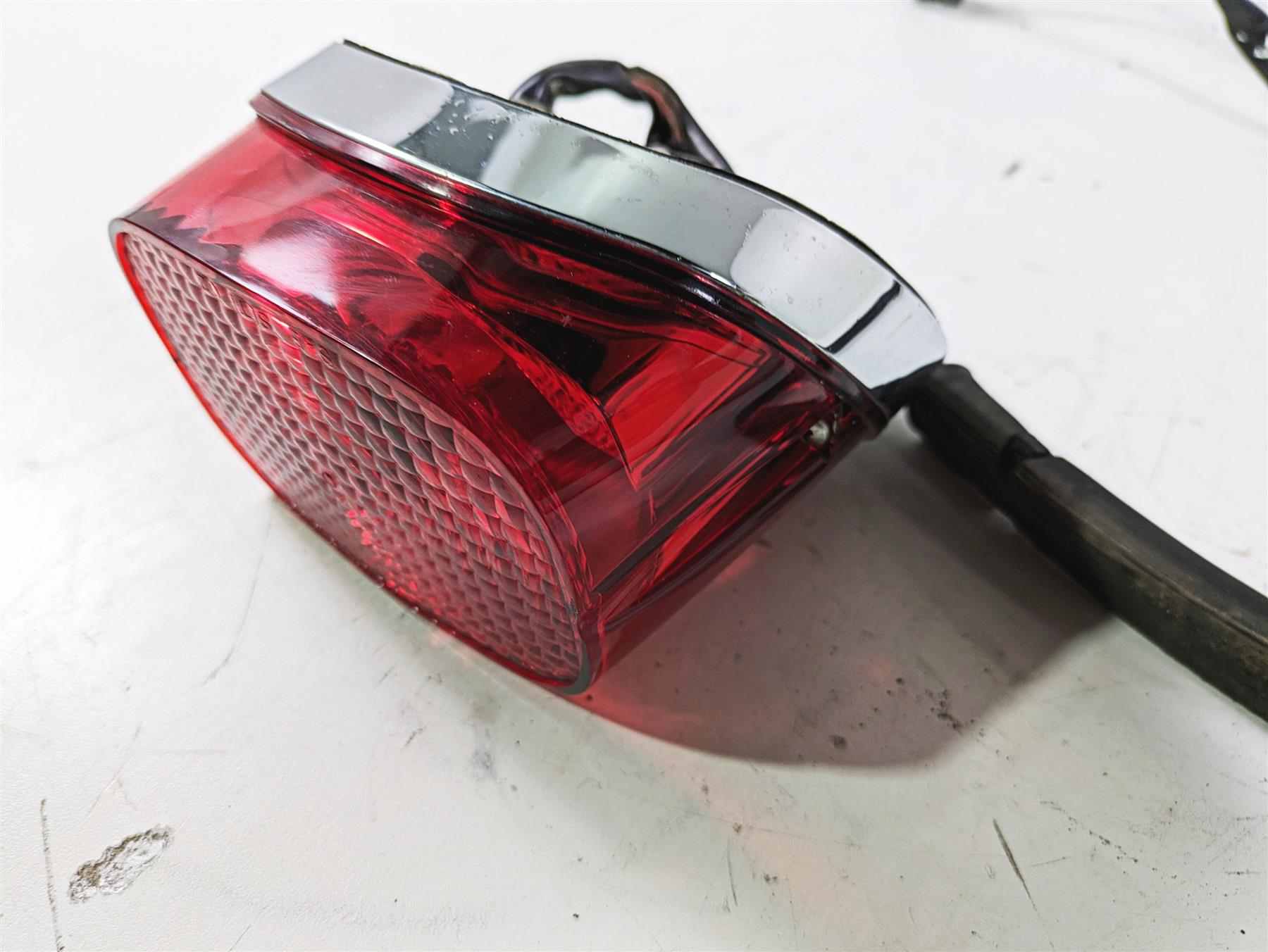 2012 Harley FLD Dyna Switchback Taillight Tail Light & Wiring 68245-03 {{ shop.shopifyCountryName }} - Mototech271