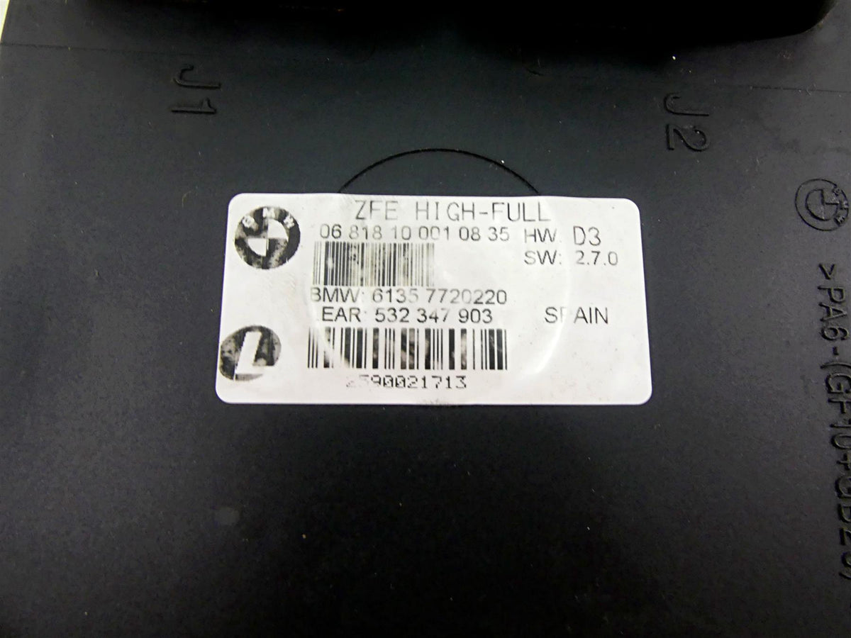 2009 BMW R1200 GS K25 Central Chassis Electronics Module Unit Zfe 61357720220 {{ shop.shopifyCountryName }} - Mototech271