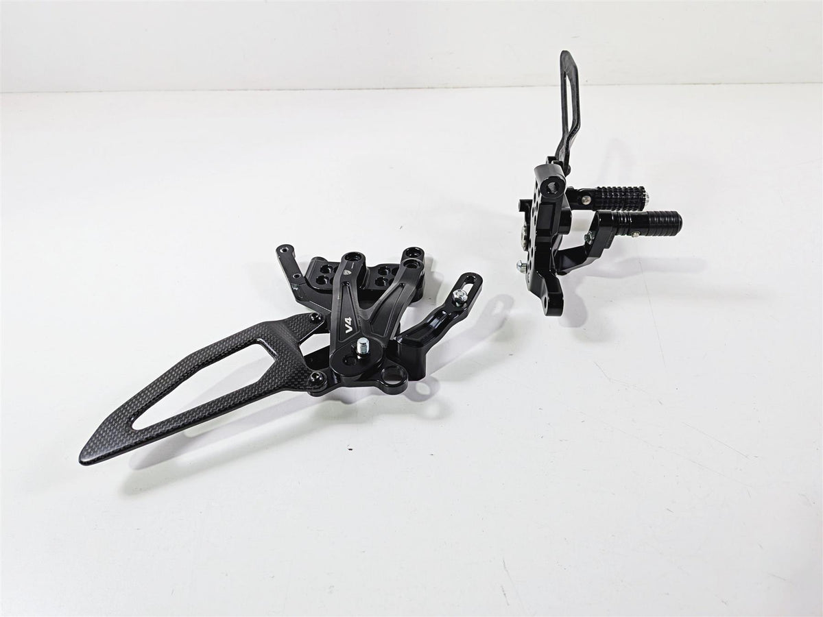 2022 Ducati Panigale V4 S V4S CNC Racing Rearset Foot Peg Set -Read PE408BR-Mototech271