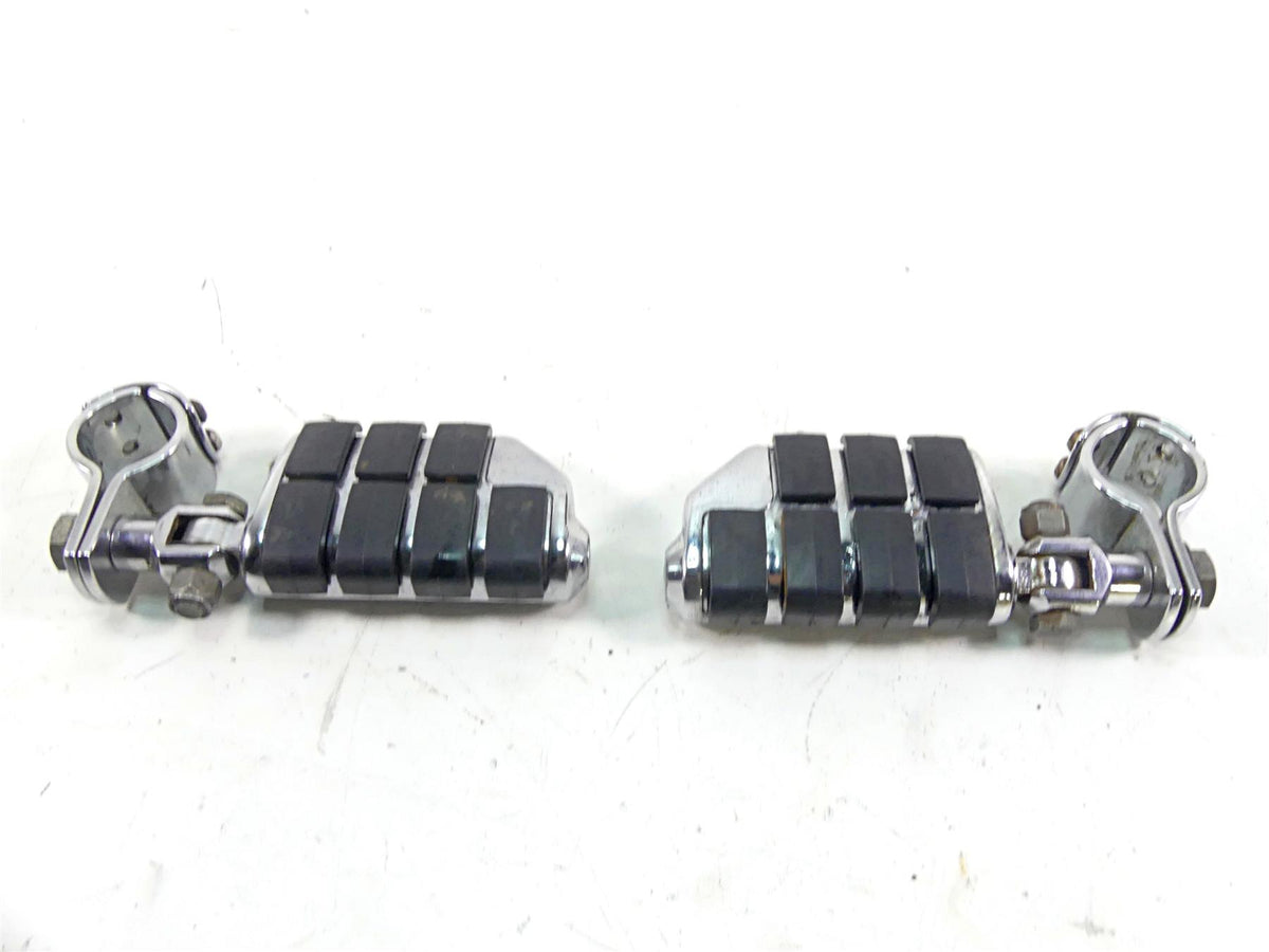 2002 Harley FLSTCI Softail Heritage Chrome Rider Driver Highway Foot Pegs {{ shop.shopifyCountryName }} - Mototech271