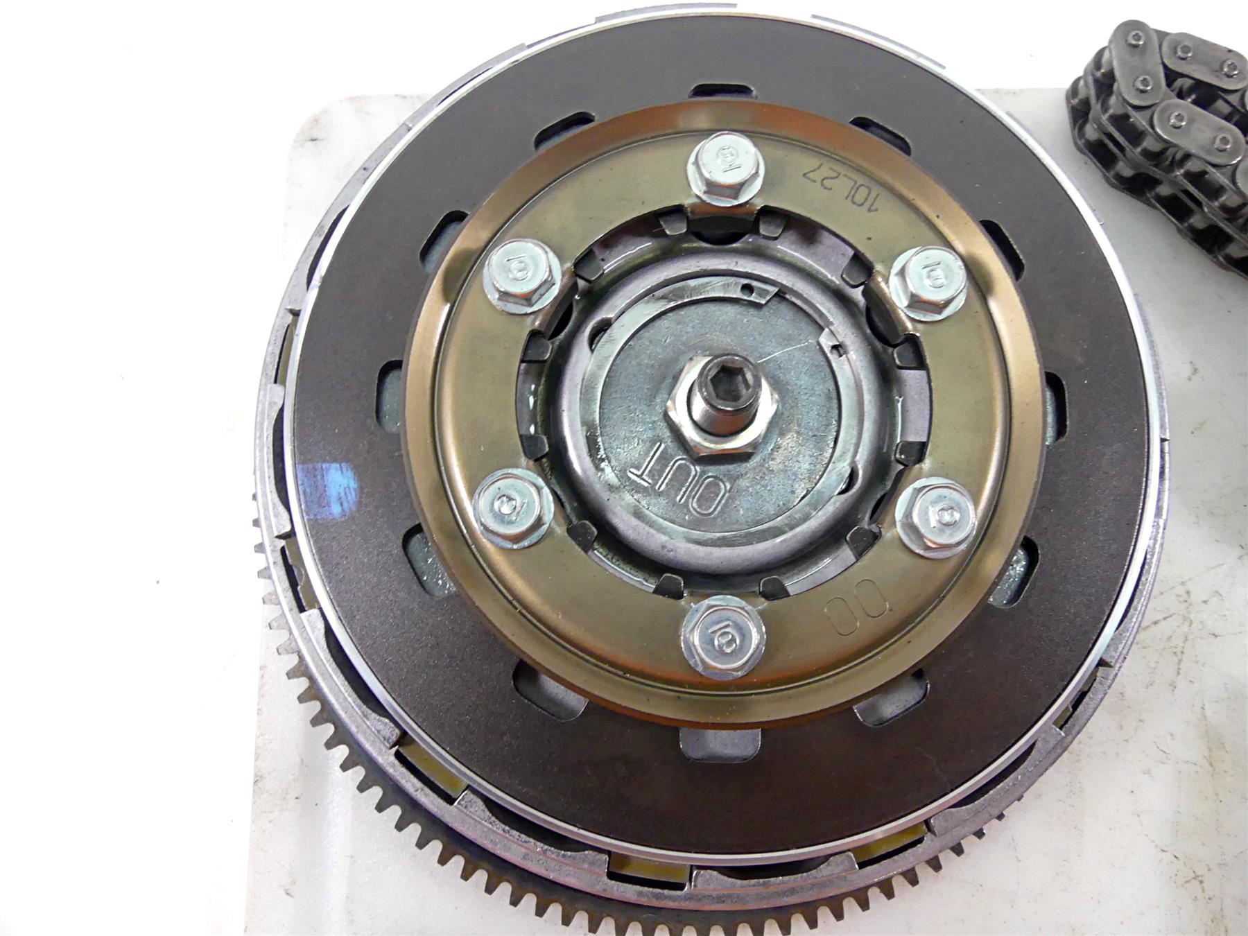 2011 Harley Softail FXS Blackline Primary Drive Clutch Kit 21k 37813-11 {{ shop.shopifyCountryName }} - Mototech271