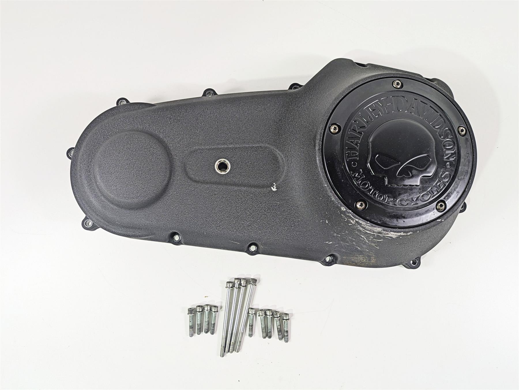 2009 Harley FXDC Dyna Super Glide Outer Primary Drive Clutch Cover Mid 60761-06 {{ shop.shopifyCountryName }} - Mototech271