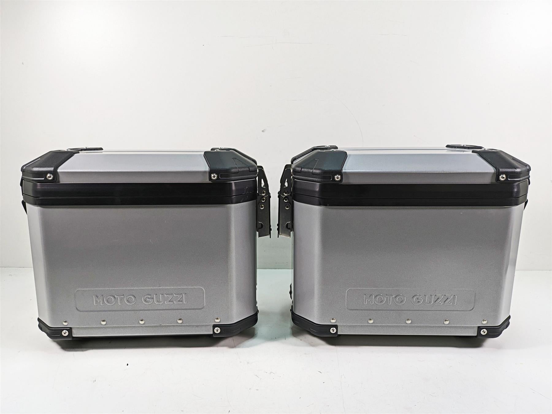 2020 Moto Guzzi V85 TT Adventure Aluminum Saddlebag Saddle Bag Set 2S001301 {{ shop.shopifyCountryName }} - Mototech271