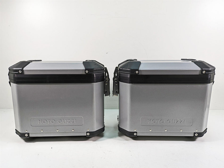 2020 Moto Guzzi V85 TT Adventure Aluminum Saddlebag Saddle Bag Set 2S001301 {{ shop.shopifyCountryName }} - Mototech271