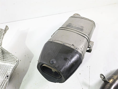 2012 Triumph Daytona 675 Akrapovic Exhaust Slip On Muffler - Read S-T675SO3-HACT {{ shop.shopifyCountryName }} - Mototech271