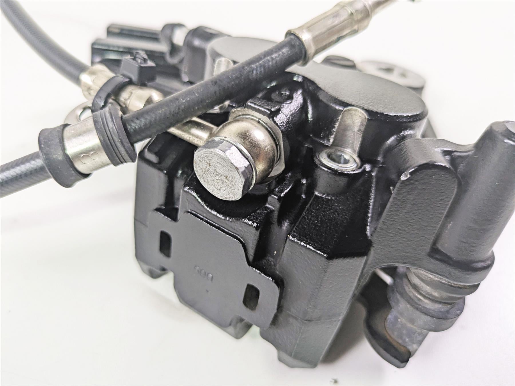 2013 Triumph Bonneville Nissin Rear Brake Caliper & Bracket T2020239 {{ shop.shopifyCountryName }} - Mototech271