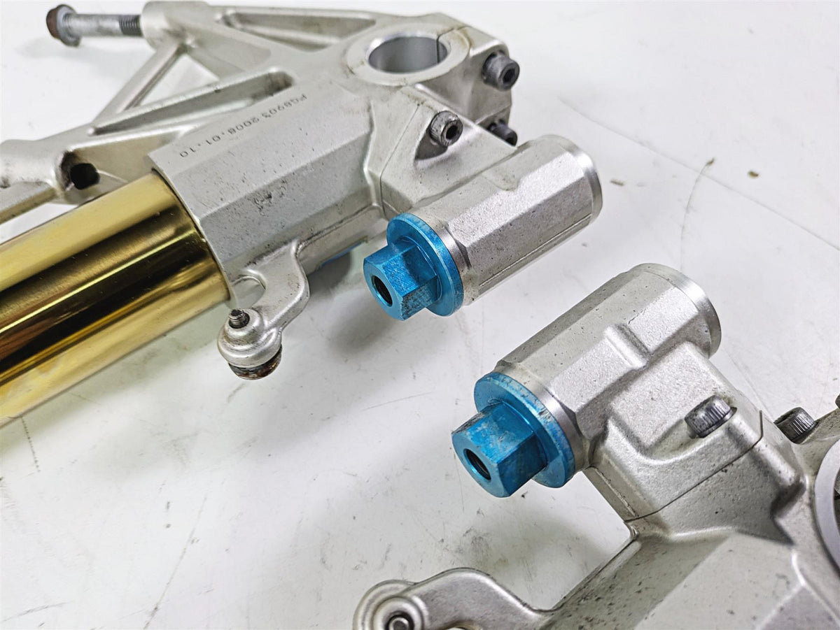 2008 Aprilia RSVR 1000 Factory Straight Ohlins Front Fork Leg Set AP8163062 {{ shop.shopifyCountryName }} - Mototech271