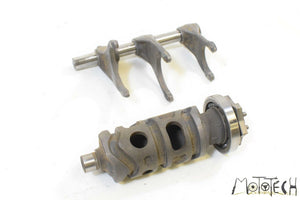2008 Honda CBR600RR CBR600 RR Transmission Shafts Drump Forks Shift Shaft 23211 | Mototech271