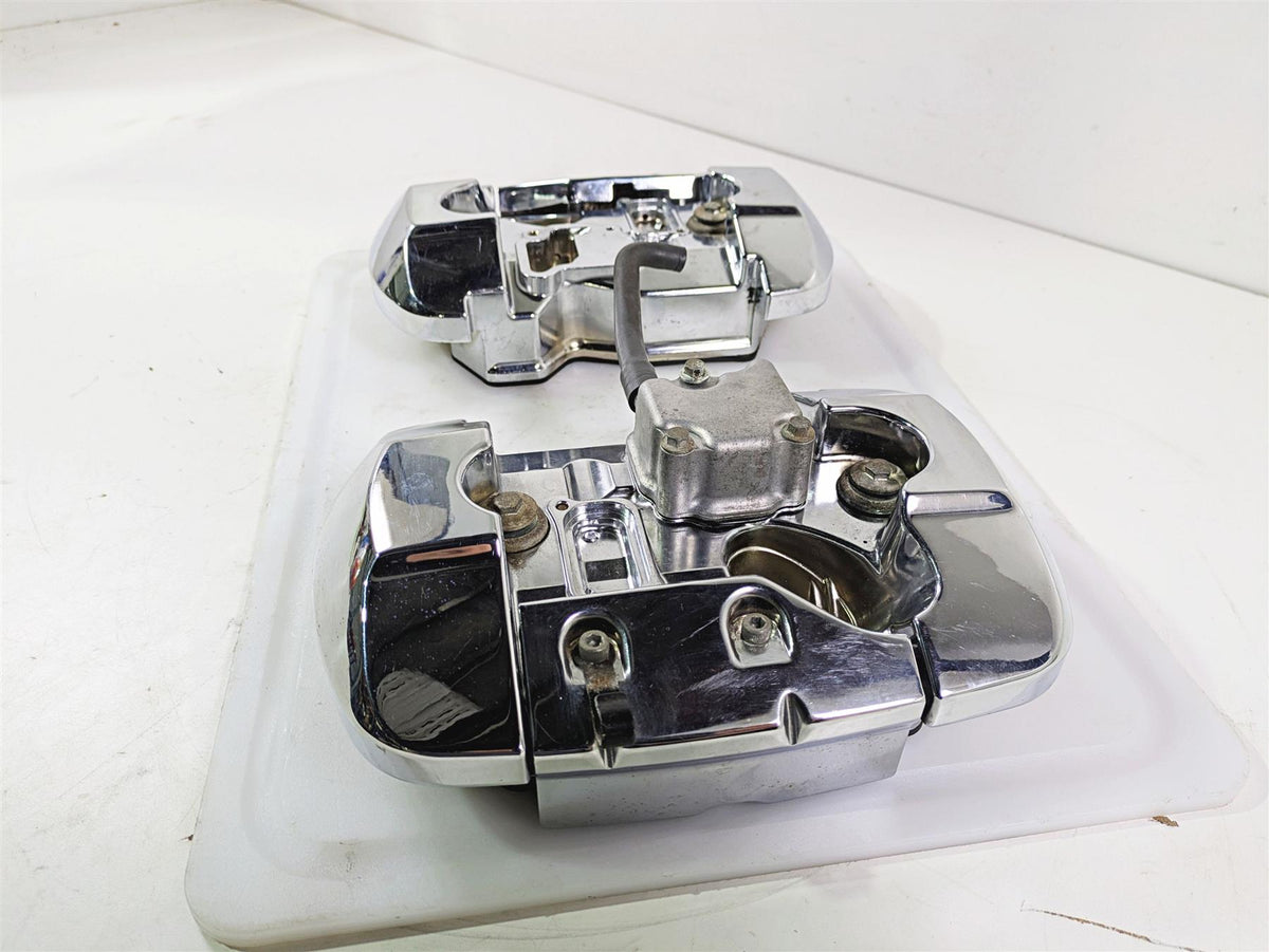2001 Honda VT750 Shadow Ace Valve Cover Chrome Covers Set 12311-MBA-710 {{ shop.shopifyCountryName }} - Mototech271