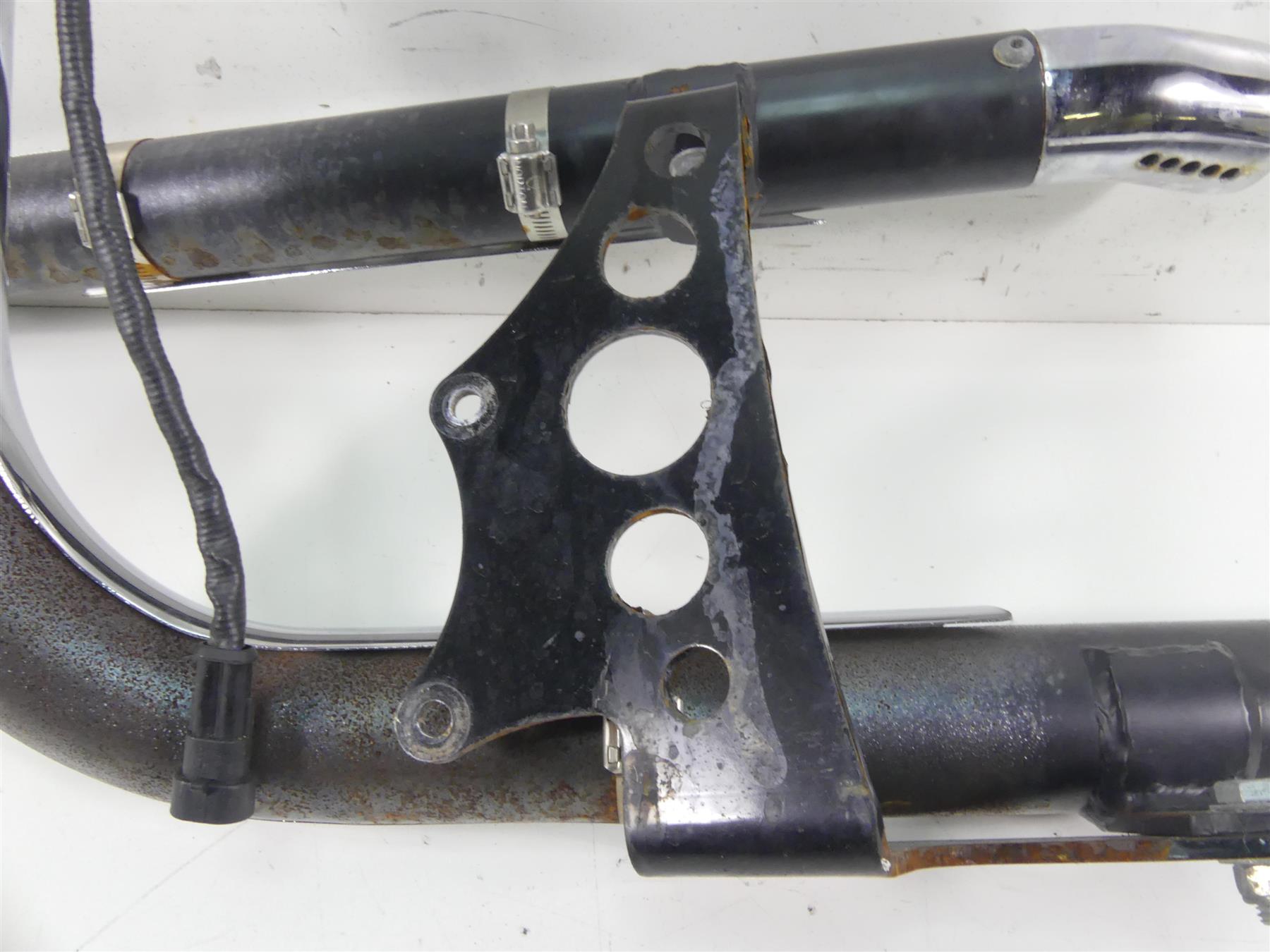 2010 Harley FXDWG Dyna Wide Glide Supertrapp 2" Shotgun Exhaust System 1800-0800 {{ shop.shopifyCountryName }} - Mototech271