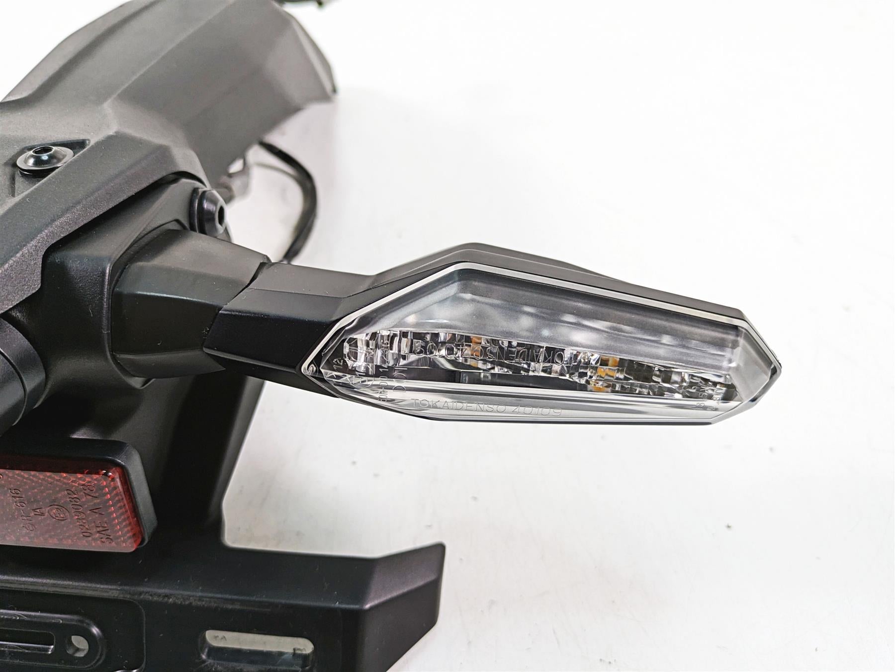 2018 Kawasaki ZX1002 Ninja H2 SX Rear License Plate Holder & Blinker 35019-0641 {{ shop.shopifyCountryName }} - Mototech271