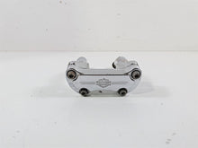 Load image into Gallery viewer, 2007 Harley Dyna FXDB Street Bob Handlebar Riser Holder Clamps 5&quot; 56568-86B

