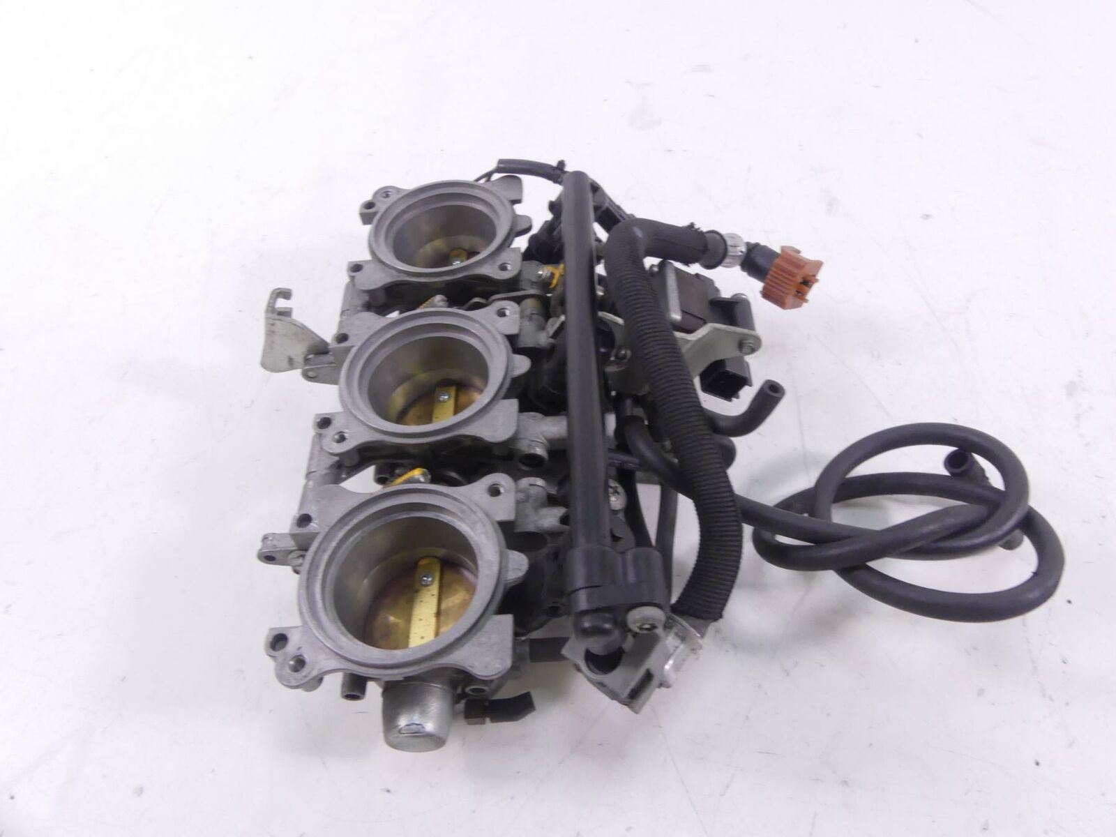 2009 Triumph Street Triple 675R Keihin Throttle Body Fuel Injection T1240478 {{ shop.shopifyCountryName }} - Mototech271