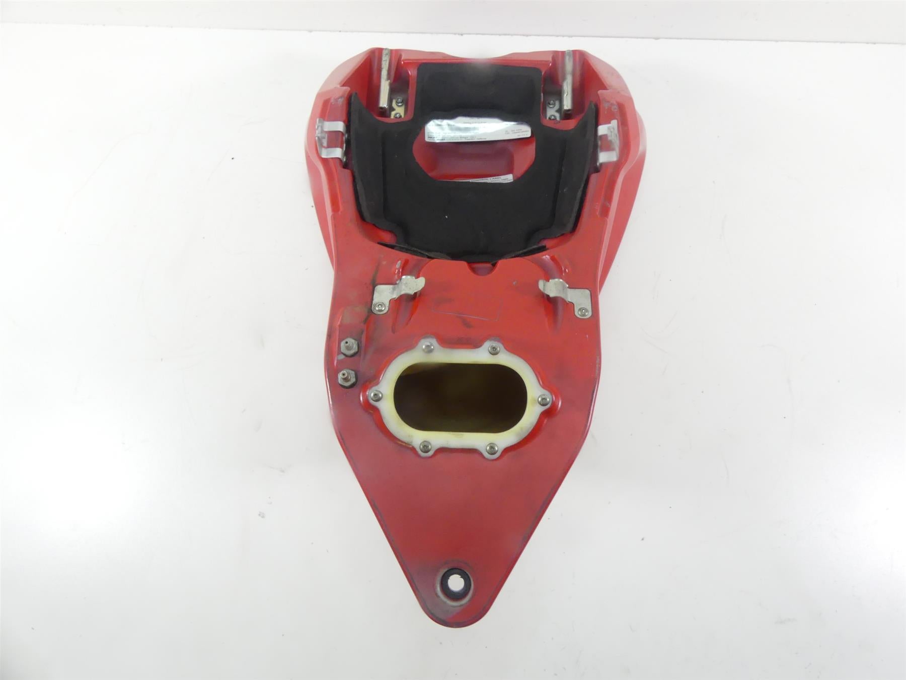 2008 Ducati 1098 S Nice Red Fuel Gas Petrol Tank Reservoir 58611602A {{ shop.shopifyCountryName }} - Mototech271