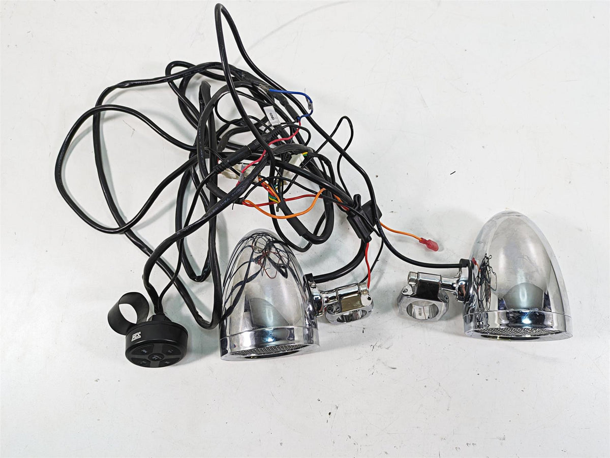 2009 Harley Dyna FXDFSE CVO Fat Bob Kuryakyn Road Thunder Speaker Set 2716 2710 {{ shop.shopifyCountryName }} - Mototech271