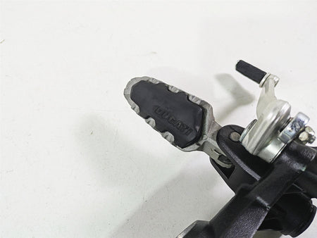 2013 Ducati Hypermotard 821 SP Left Foot Peg Bracket & Shifter -Read 82412111AA {{ shop.shopifyCountryName }} - Mototech271