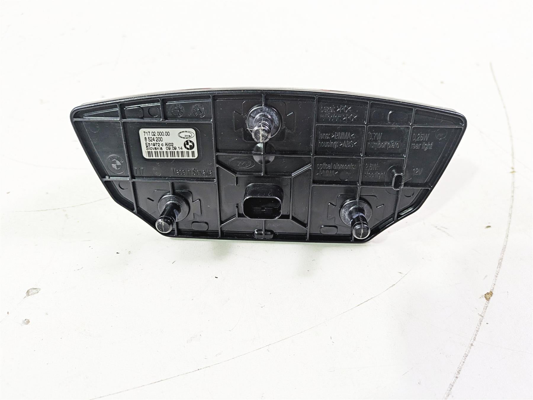 2015 BMW R1200GS Adv K51 Taillight Tail Light Lamp Lens 63218524200 {{ shop.shopifyCountryName }} - Mototech271