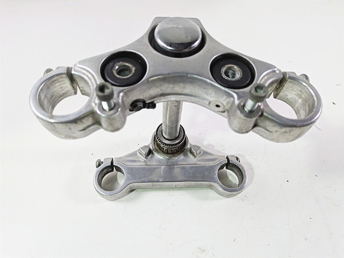 1999 Harley Dyna FXDL Low Rider Upper & Lower Triple Tree 45739-87 45598-90B {{ shop.shopifyCountryName }} - Mototech271