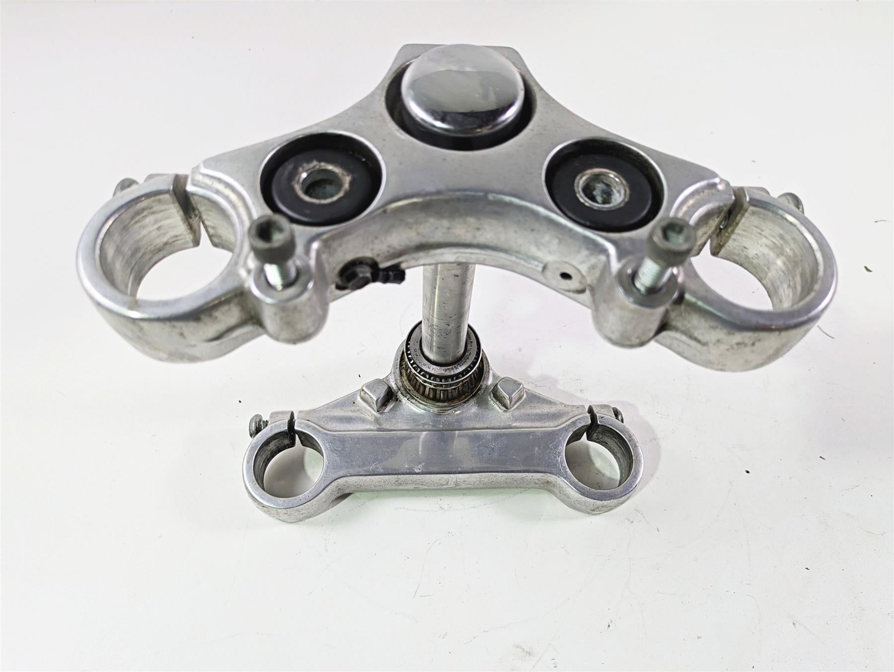 1999 Harley Dyna FXDL Low Rider Upper & Lower Triple Tree 45739-87 45598-90B {{ shop.shopifyCountryName }} - Mototech271