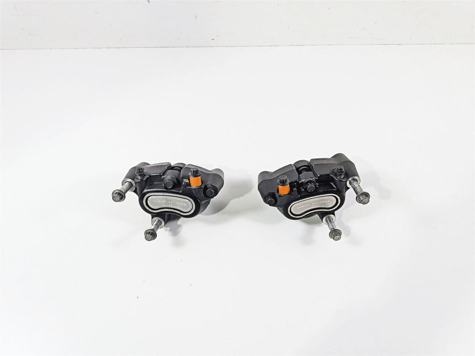 2014 Harley FXDL Dyna Low Rider Front Brake Caliper Set 41300001 41300002 {{ shop.shopifyCountryName }} - Mototech271