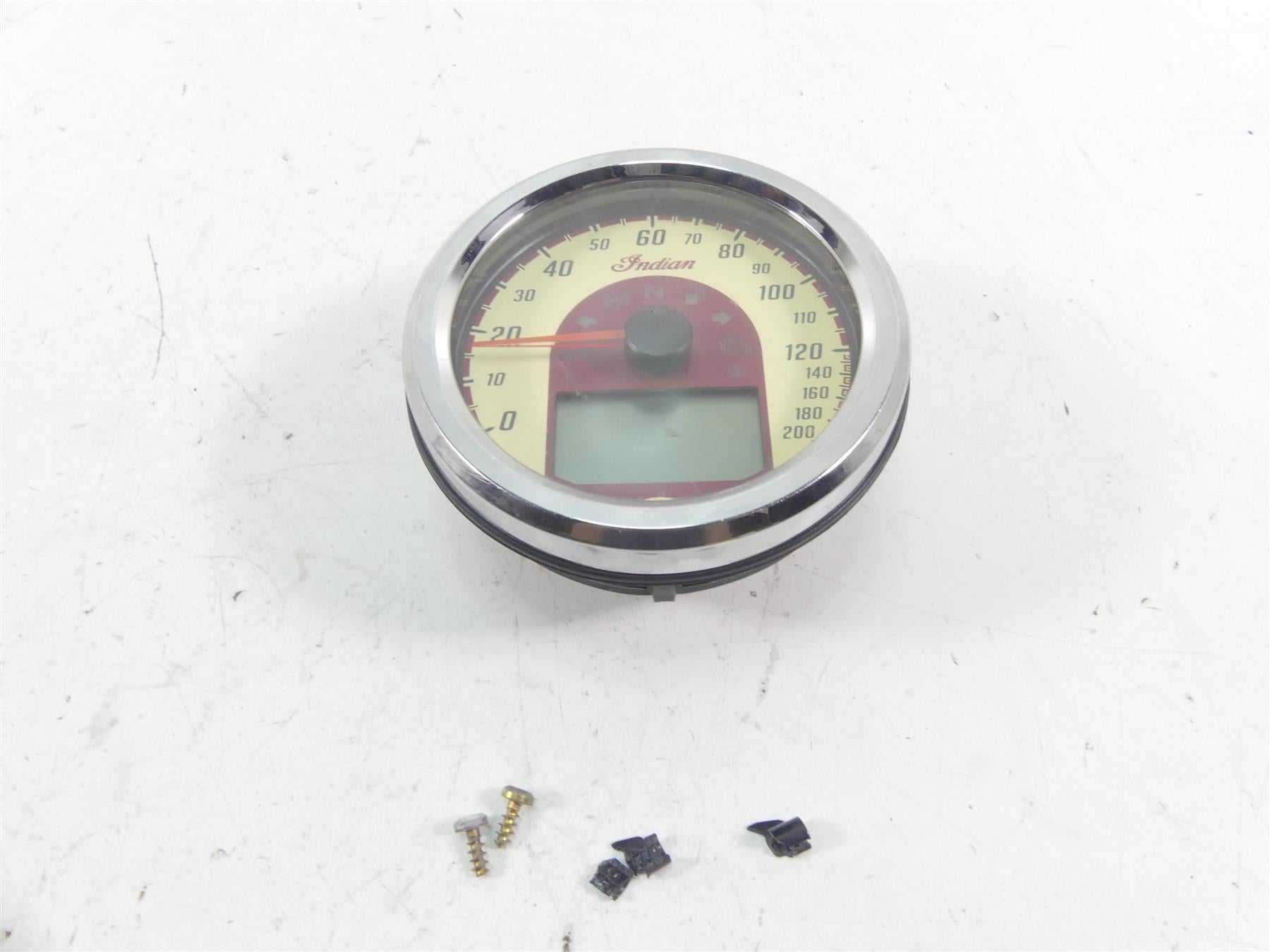 2018 Indian Scout Sixty Speedometer 8K Gauge & Mount -Read 3280732