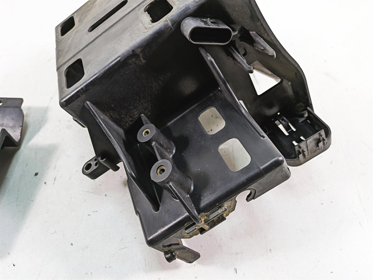 2011 Harley Touring FLHR Road King Battery & Electrical Holder Set 66281-09B {{ shop.shopifyCountryName }} - Mototech271