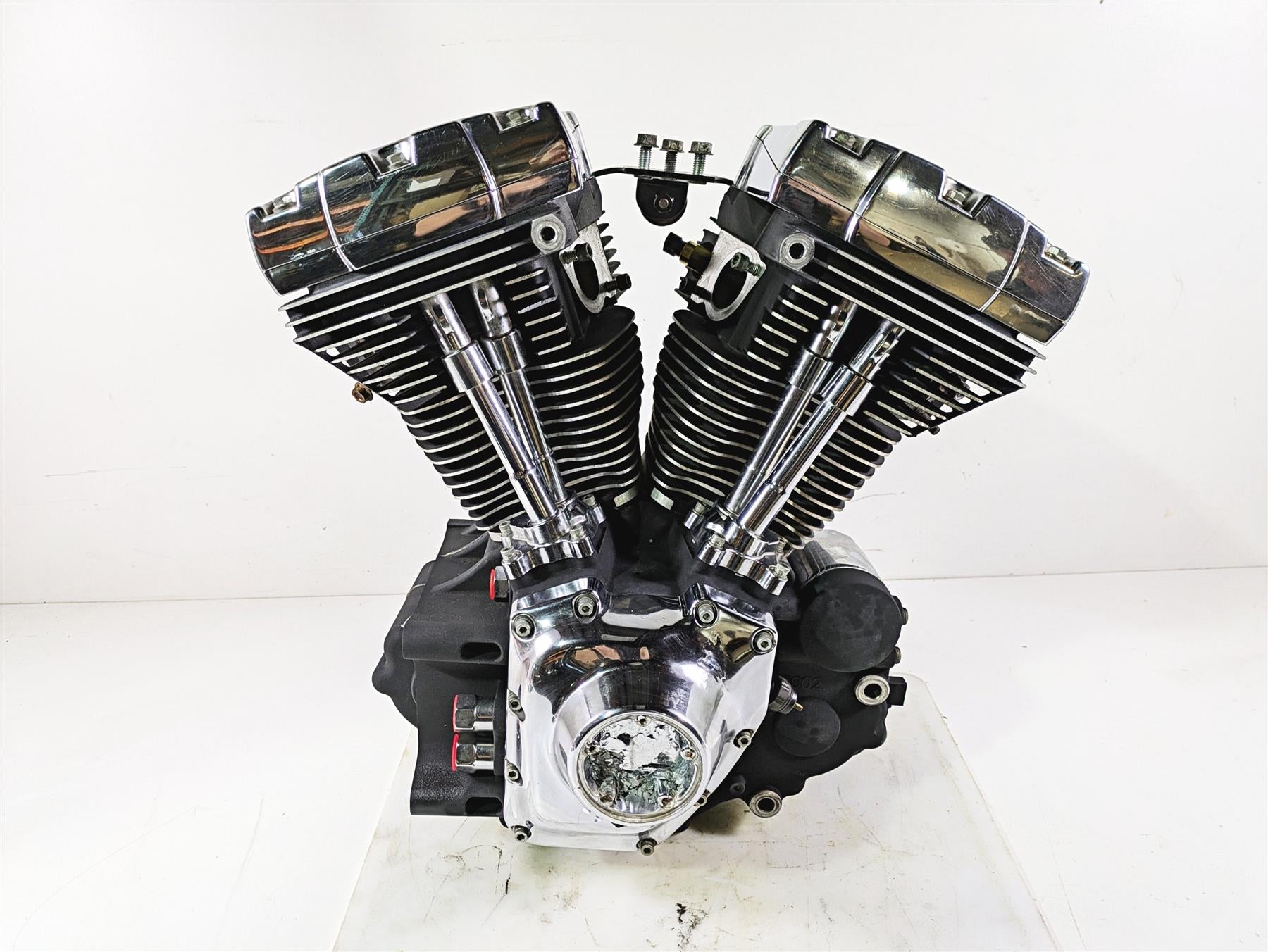 2003 Harley Softail FXSTDI Deuce 100th Running 88 Engine Motor Video 16184-03 | Mototech271