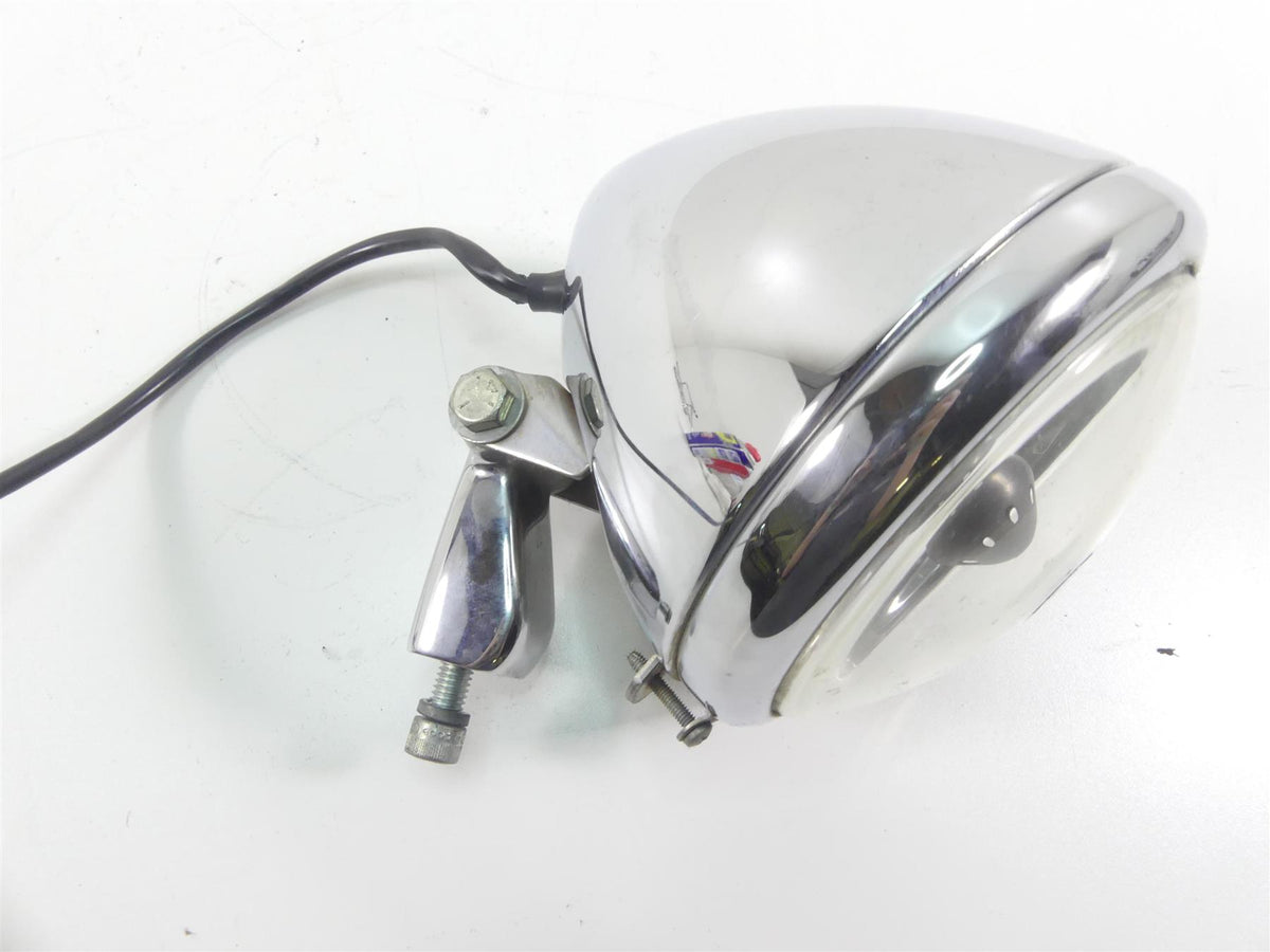 2006 Harley Sportster XL1200 Custom Headlight Head Light Lamp & Mount 69670-04A {{ shop.shopifyCountryName }} - Mototech271