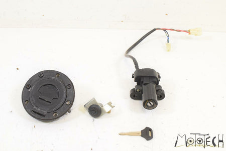 2012 Yamaha YZFR6 YZF R6 Ignition Switch Gas Cap Seat Lock Key SET 2C0-82501-10 {{ shop.shopifyCountryName }} - Mototech271