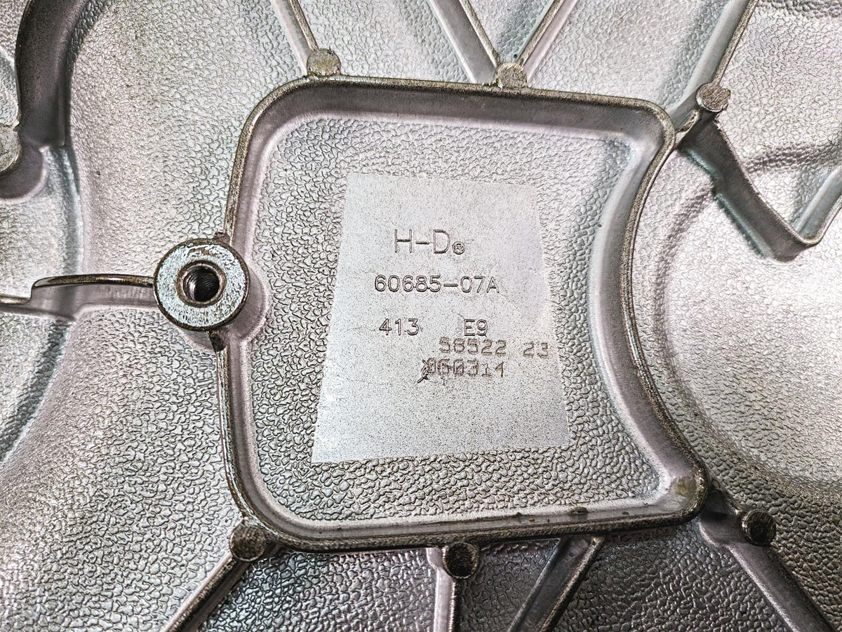 2015 Harley Touring FLHXS Street Glide Outer Primary Drive Clutch Cover 60685-07 {{ shop.shopifyCountryName }} - Mototech271