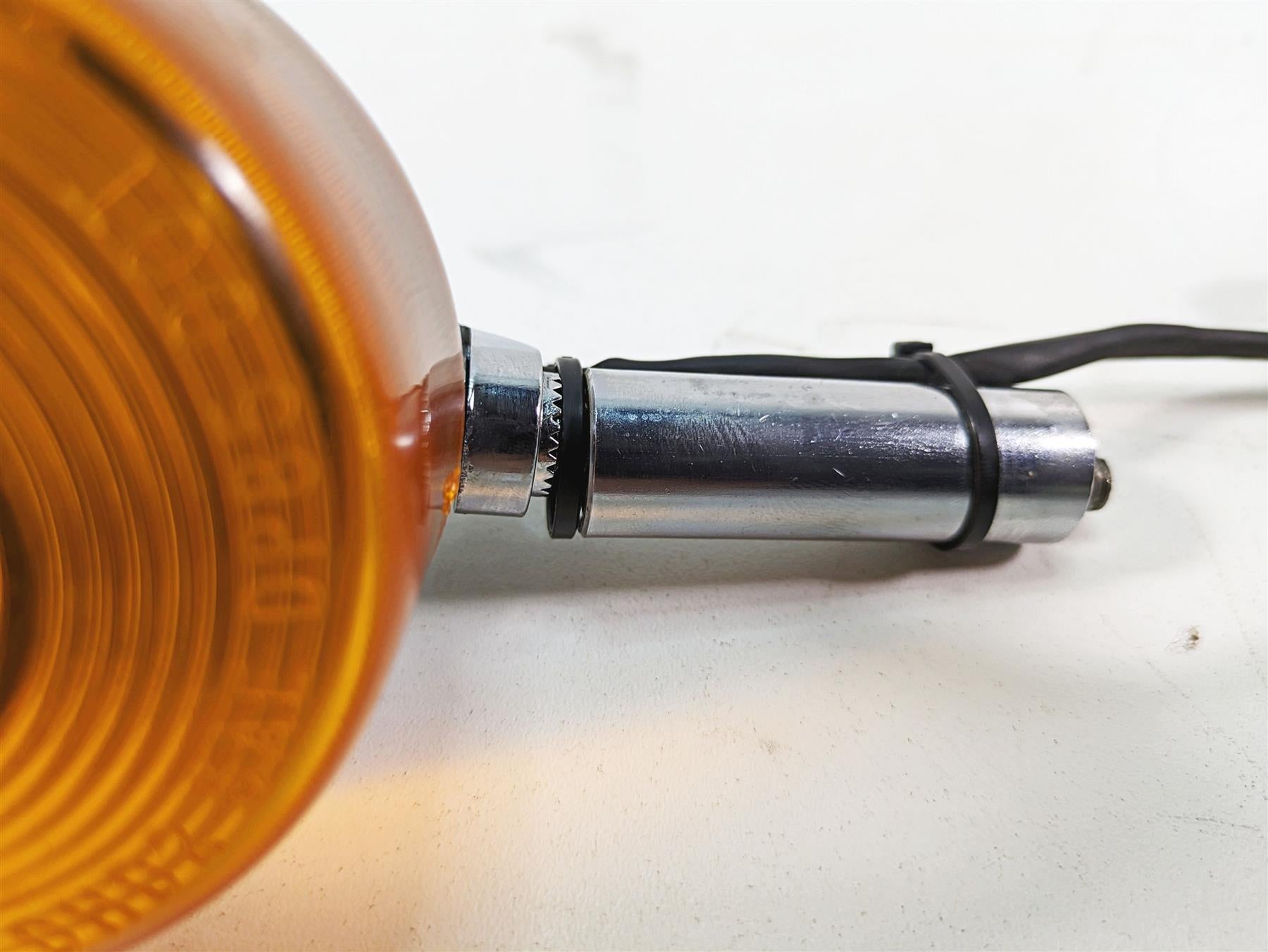 1986 Harley Sportster XLH 883 Front Turn Signal Blinker Set -Read 68404-86 {{ shop.shopifyCountryName }} - Mototech271