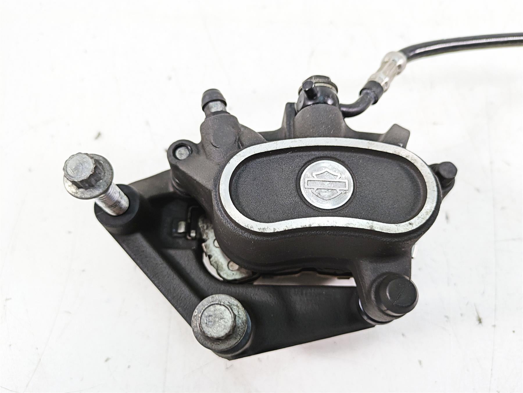 2019 Harley XL883N Sportster Iron Nice Front Brake Caliper & Line 41300010
