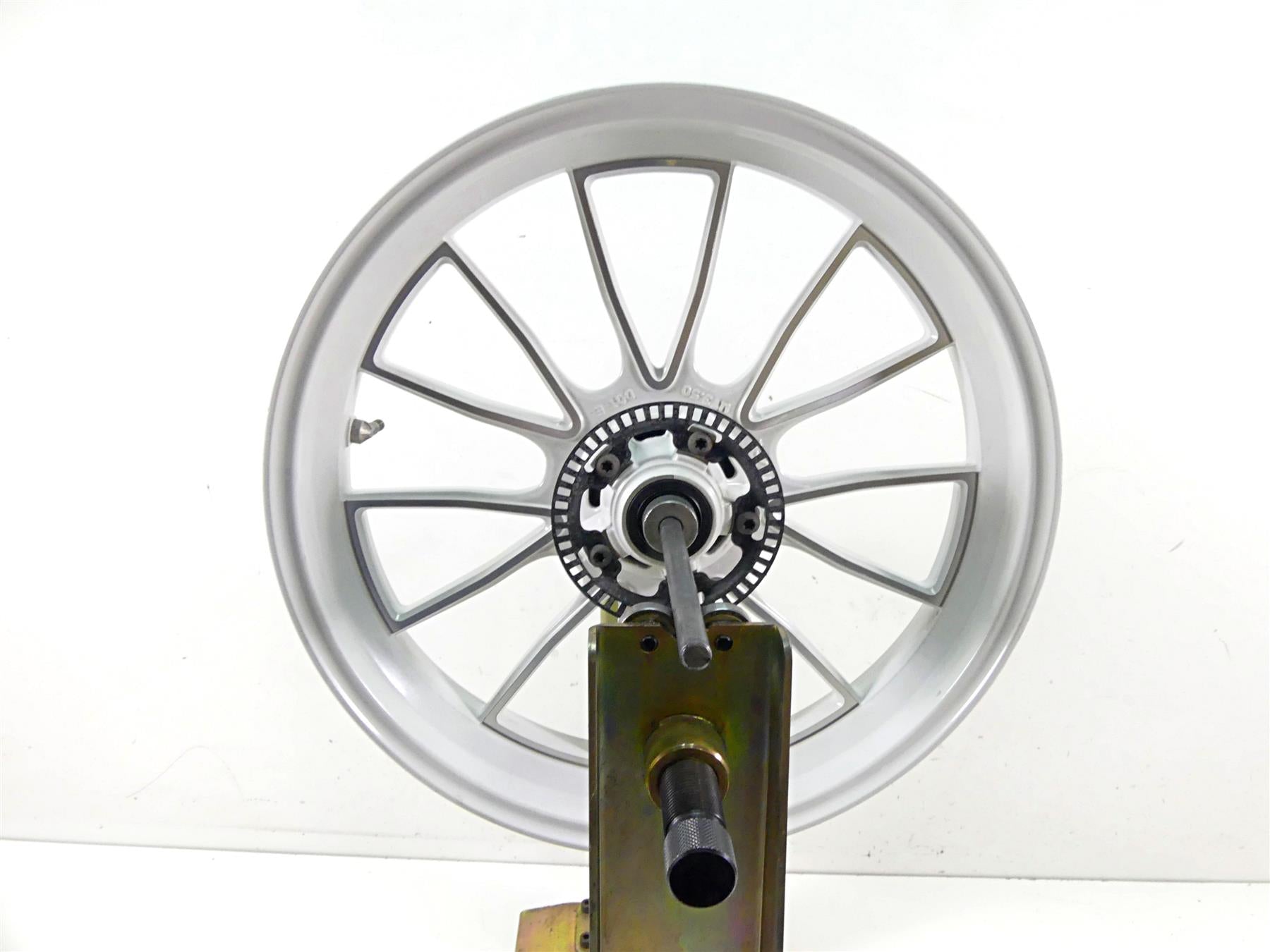 2013 Ducati Diavel Red Front Wheel Rim 17x3.5 - Dent 50121451A