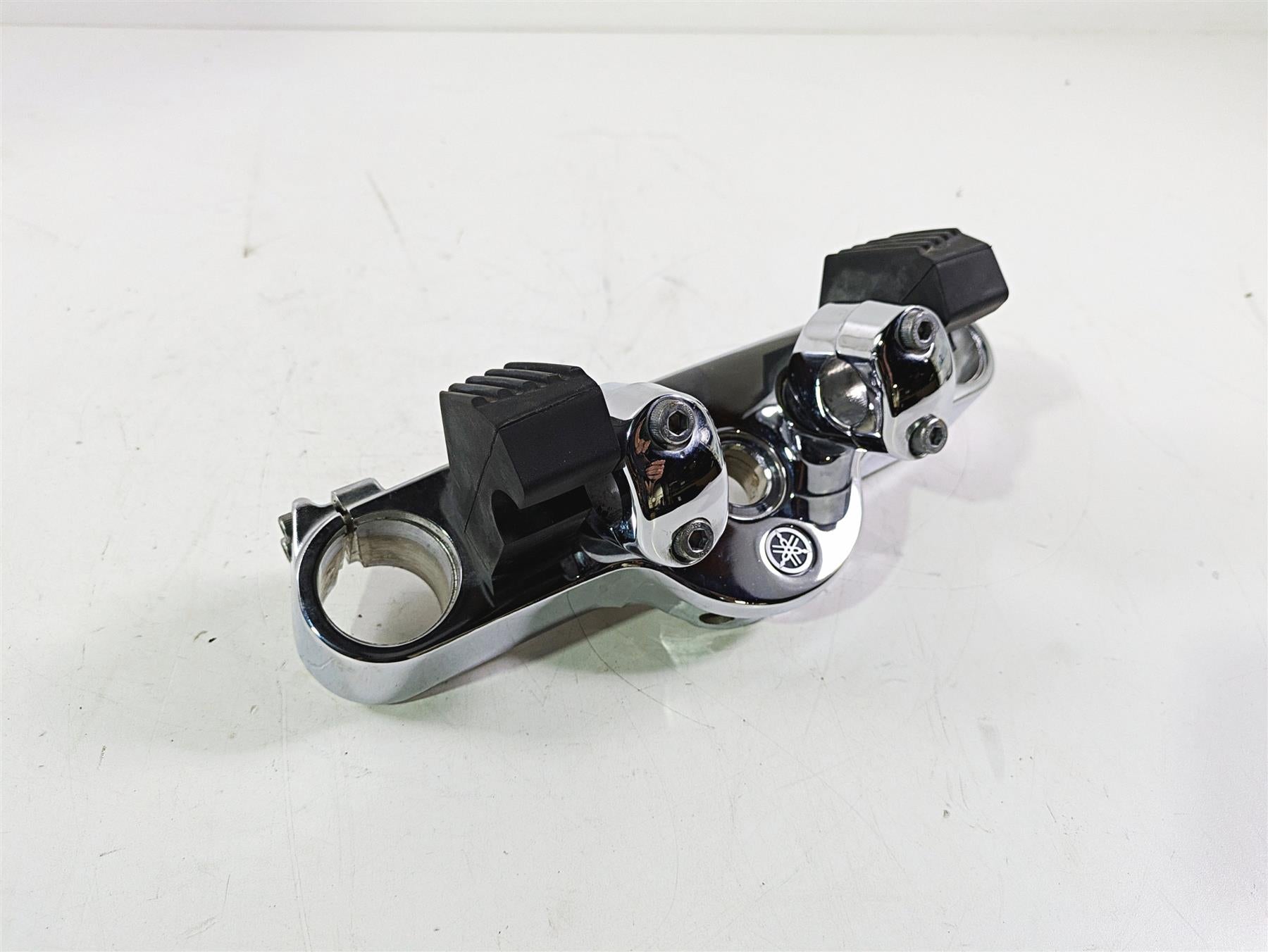 2008 Yamaha XVZ1300 Royal Star Upper Chrome Triple Tree Riser Set 4XY-W2341-00 {{ shop.shopifyCountryName }} - Mototech271
