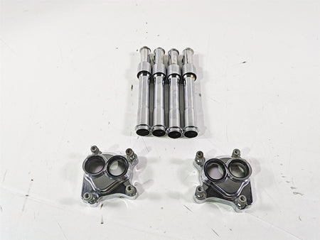 2003 Harley Dyna FXDL Low Rider 100TH Chrome Pushrod Lifter Cover Set 17965-99 {{ shop.shopifyCountryName }} - Mototech271
