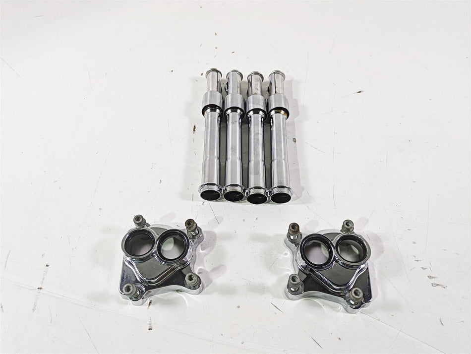 2003 Harley Dyna FXDL Low Rider 100TH Chrome Pushrod Lifter Cover Set 17965-99 {{ shop.shopifyCountryName }} - Mototech271