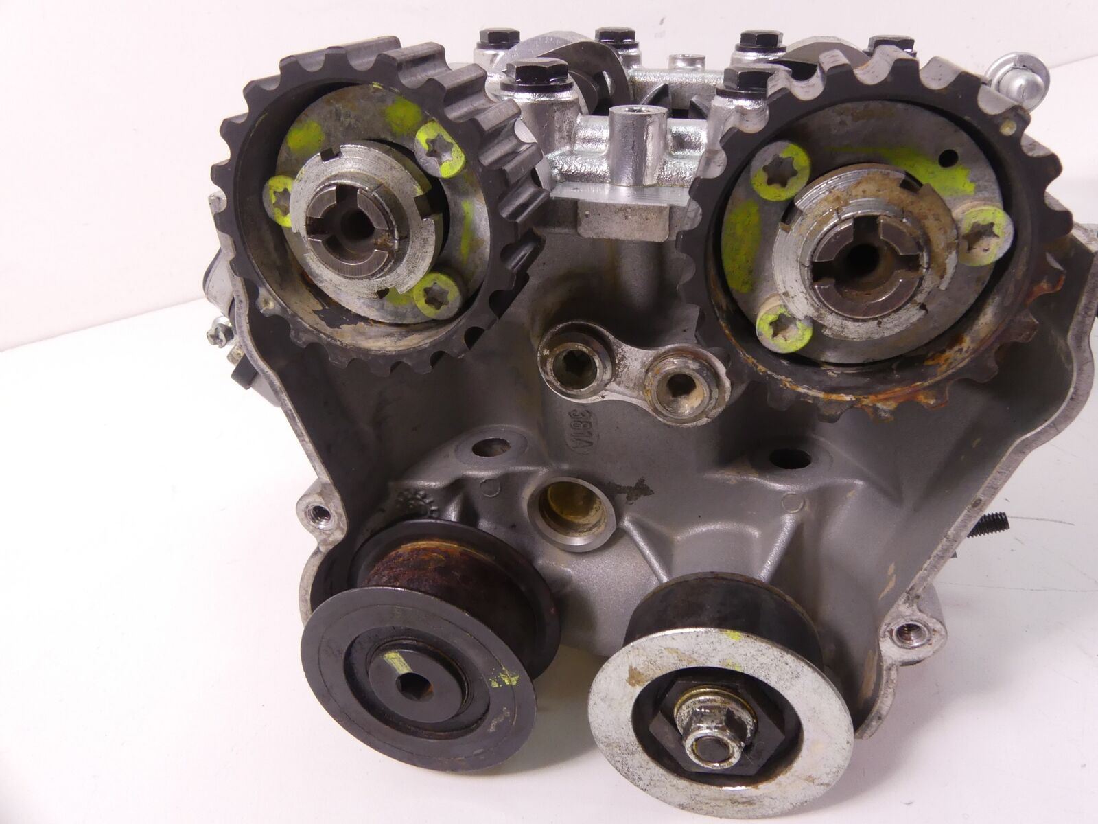 2008 Ducati 1098 S Rear Front Cylinder Head Vertical Horizontal Set 30122393B {{ shop.shopifyCountryName }} - Mototech271