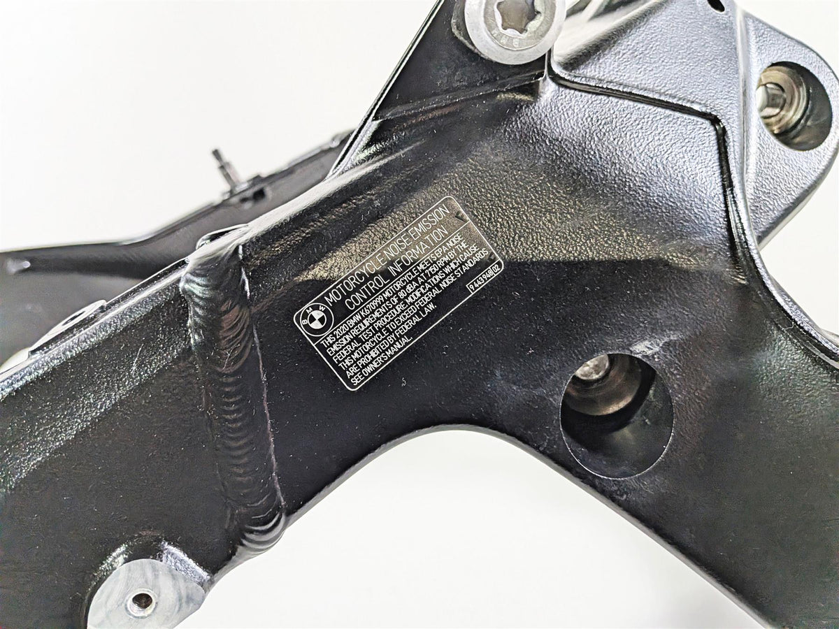 2020 BMW S1000RR K67 Straight Main Frame Chassis With Texas Salvage Title 46517108339-Mototech271