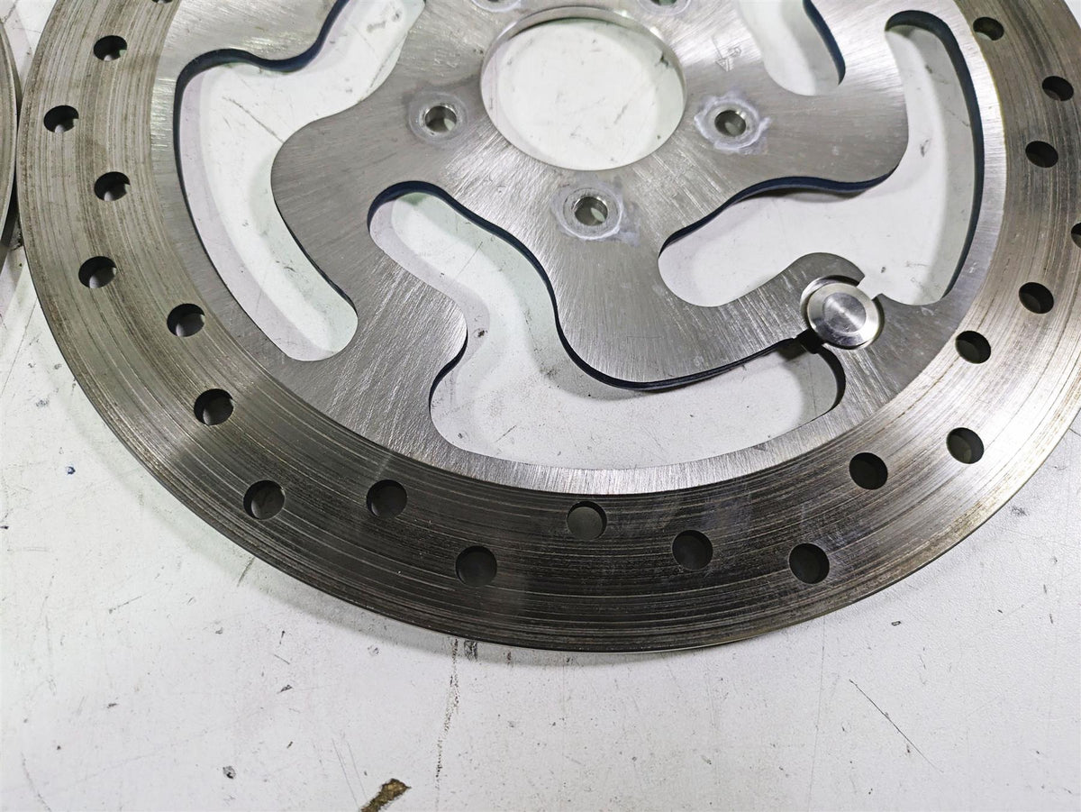 2015 Harley Touring FLHXS Street Glide Brembo Front Brake Rotor Set 41808-08A {{ shop.shopifyCountryName }} - Mototech271
