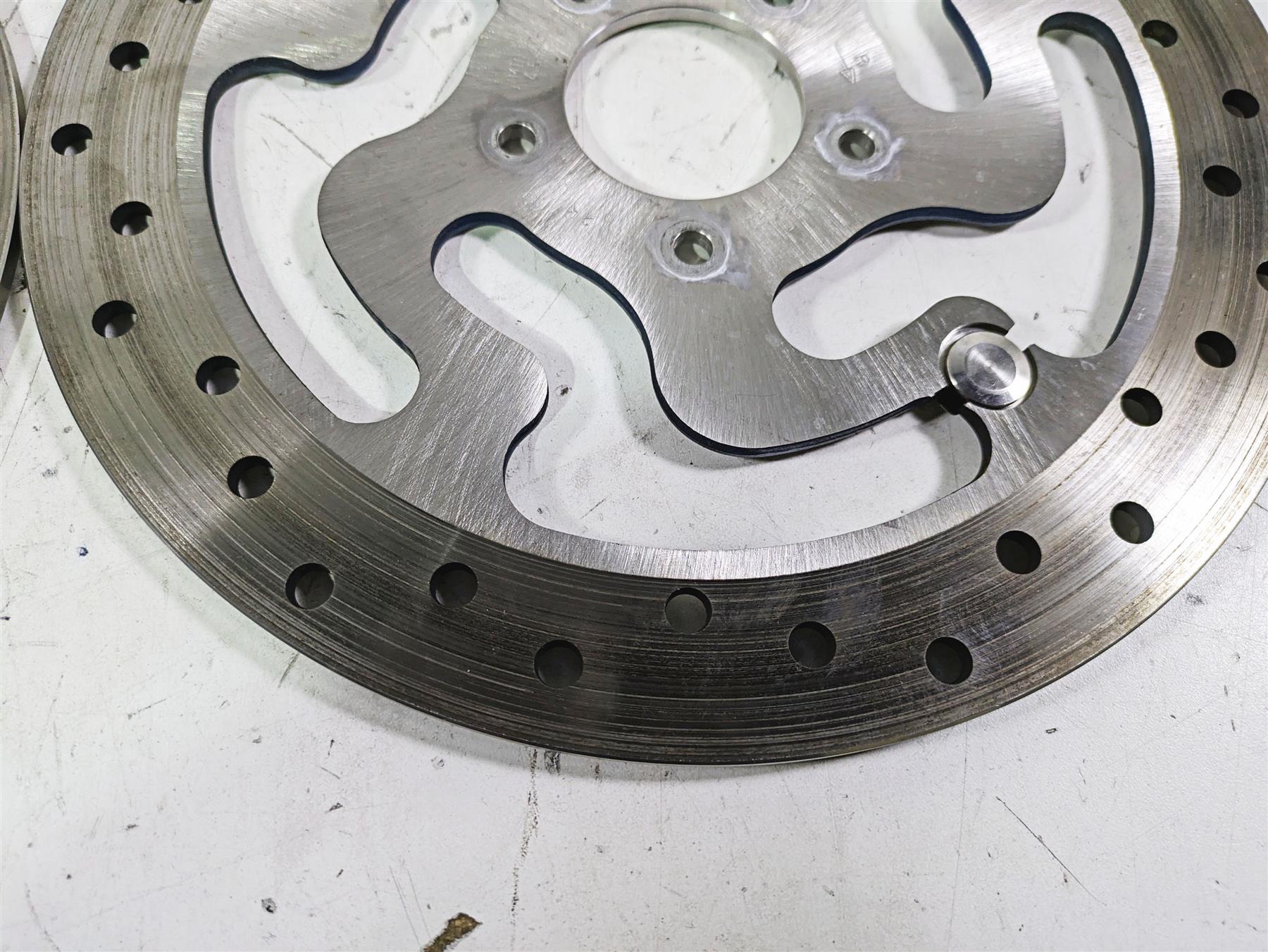 2015 Harley Touring FLHXS Street Glide Brembo Front Brake Rotor Set 41808-08A {{ shop.shopifyCountryName }} - Mototech271